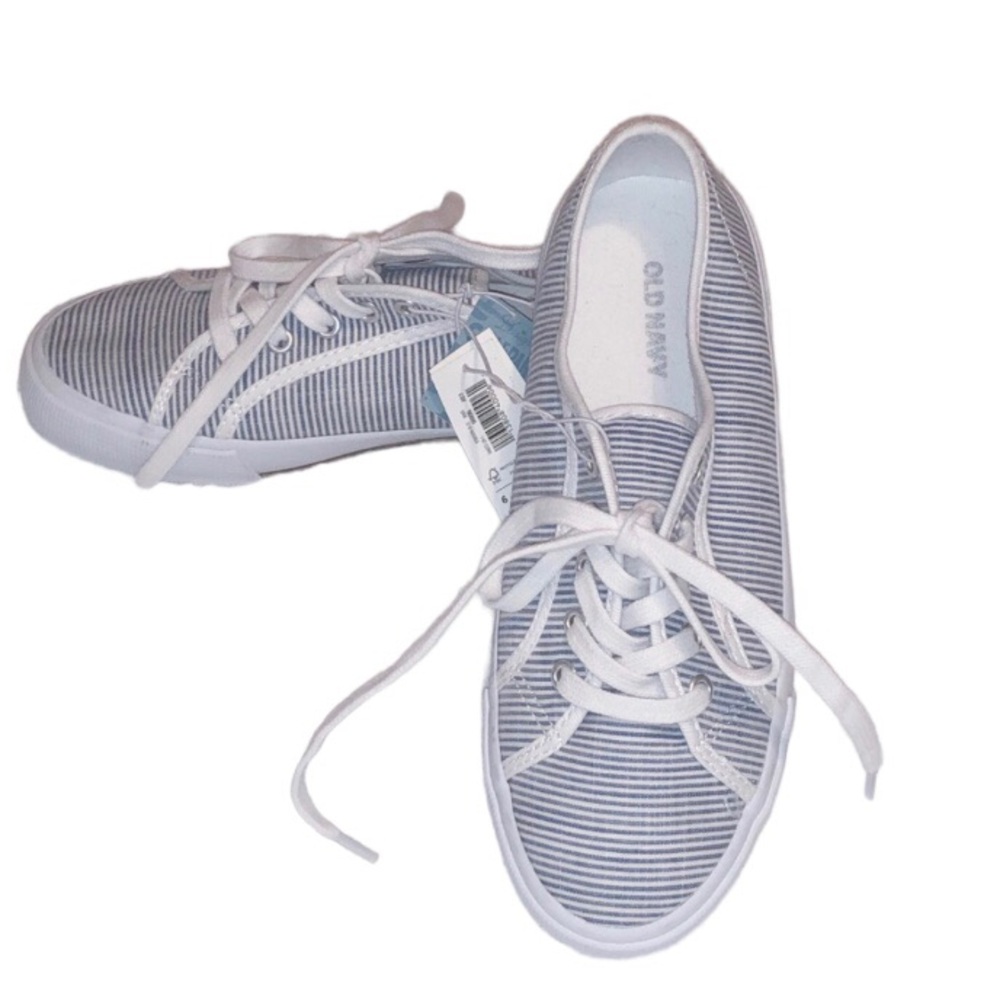 Old Navy striped sneakers, BRAND NEW!